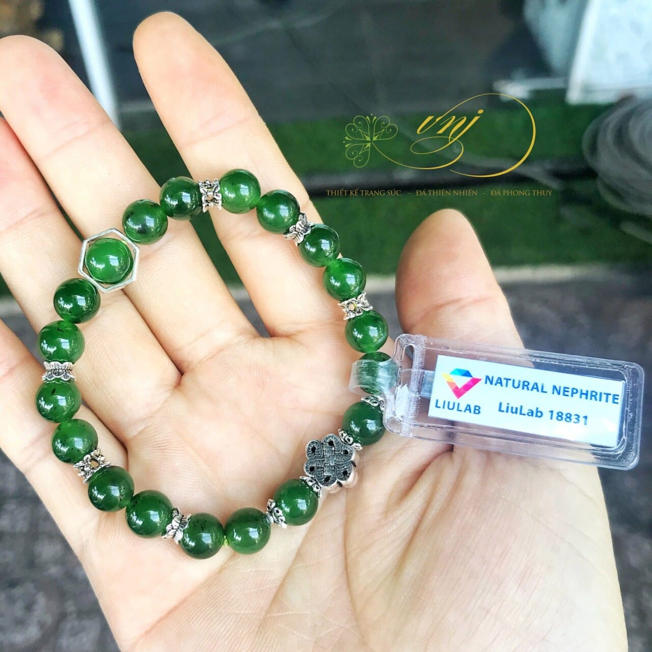 Lắc Tay Ngọc Bích Thiên Nhiên VCN2