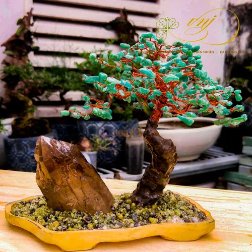 Bonsai Thạch Anh Xanh