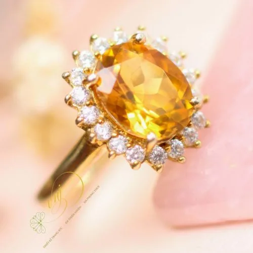 Nhẫn Citrine