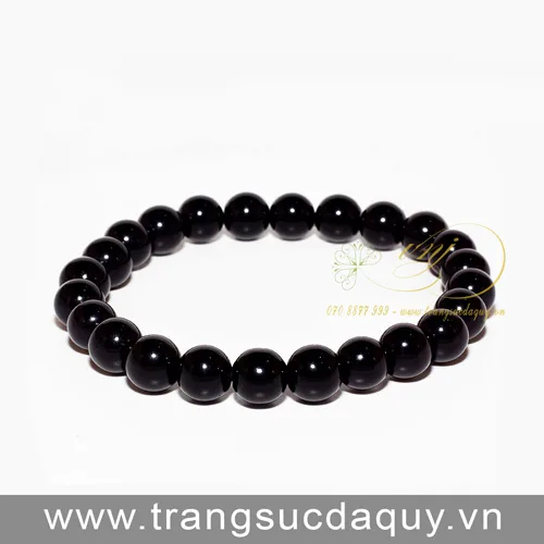 Vòng Tay đá Mã Não đen