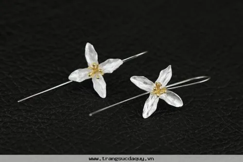 Bông tai bạc 925 BB0815