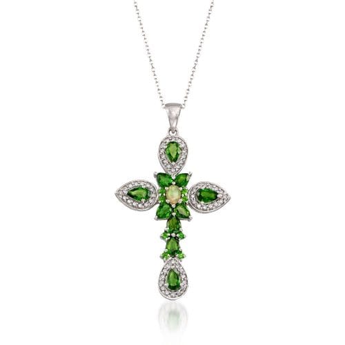 đá diopside thiên nhiên