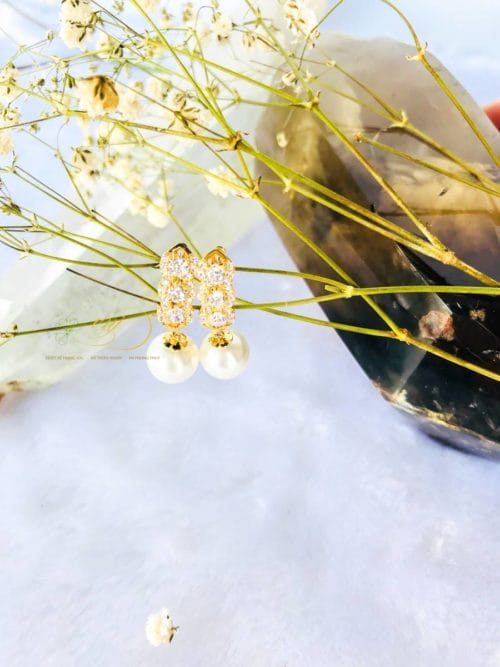 Bông tai ngọc trai H250618