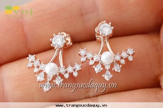 Bông Tai - Hoa Tai Ngọc Trai H216