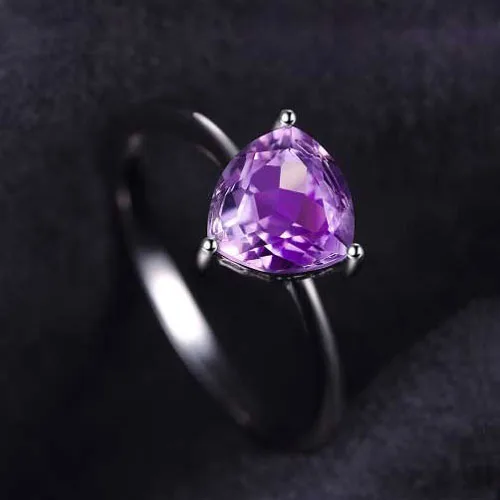 Nhẫn Thạch Anh Tím