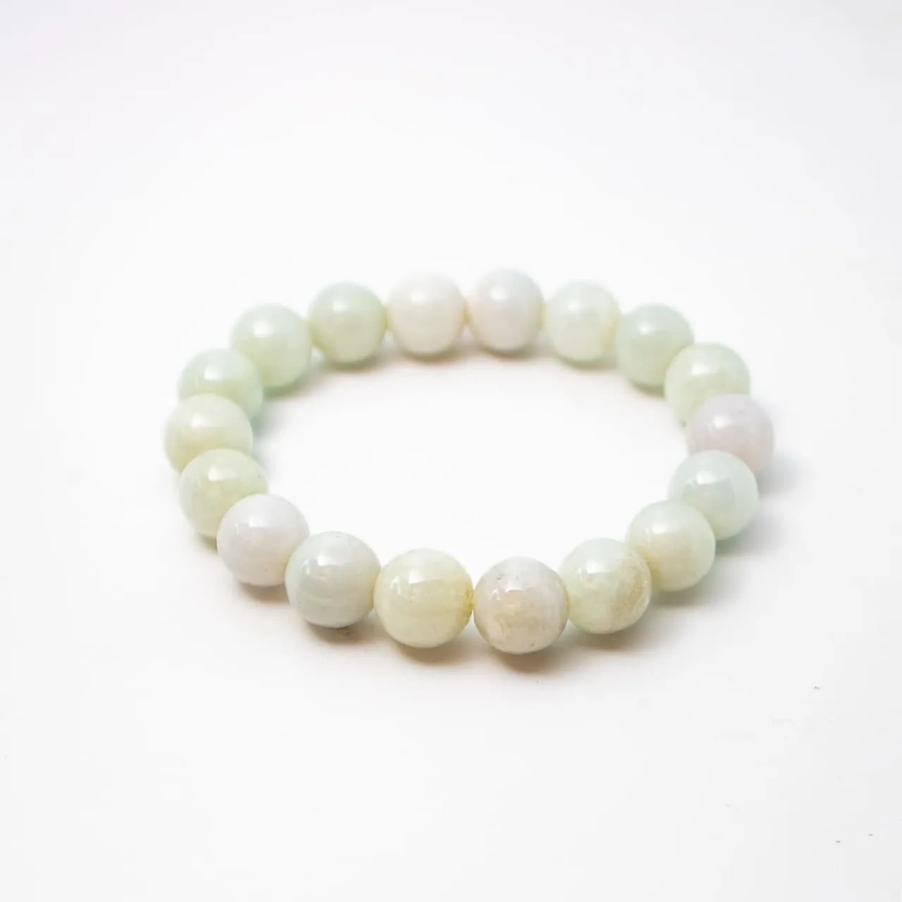 Chuỗi Vòng Tay Cẩm Thạch Trắng