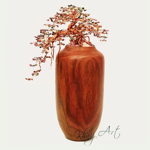 BÌnh Bon Sai đá Quý