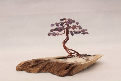 Bonsai Dây Đồng Đá Quý Mini MBS-B016