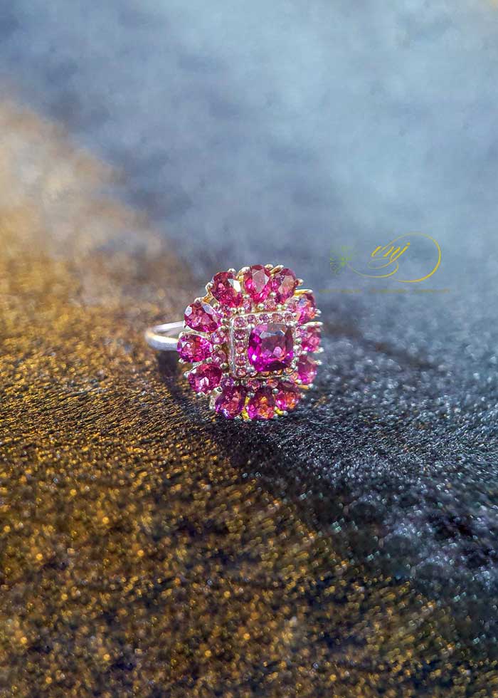 Nhẫn Đá Garnet NWG3 - Ảnh 2