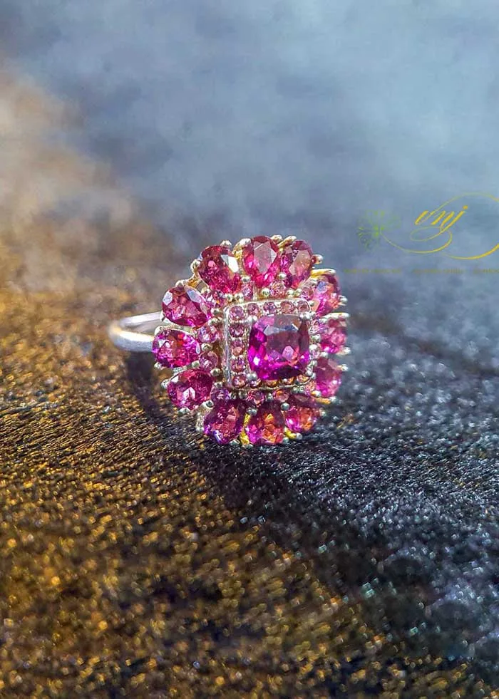 Nhẫn Đá Garnet NWG3