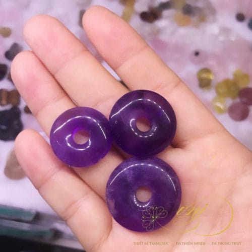 Đồng điếu thạch anh tím MDD144