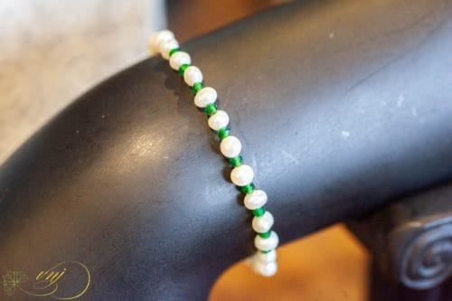 Vòng tay ngọc trai mix đá Bery VNT02