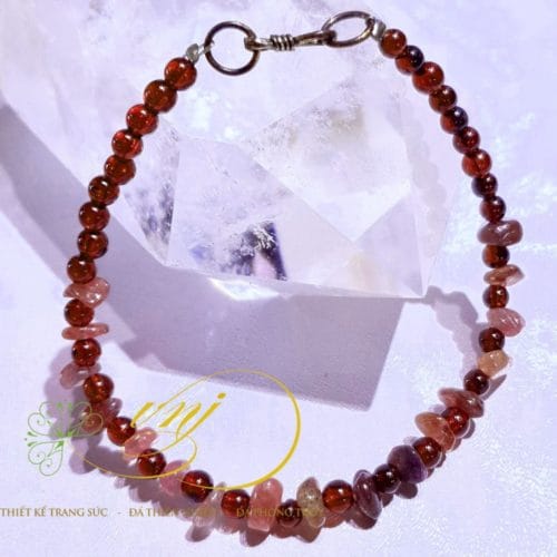 Vòng tay garnet mix VG3001