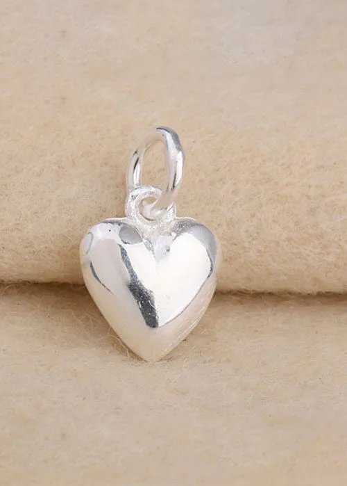 Charm Bạc Trái tim CT10