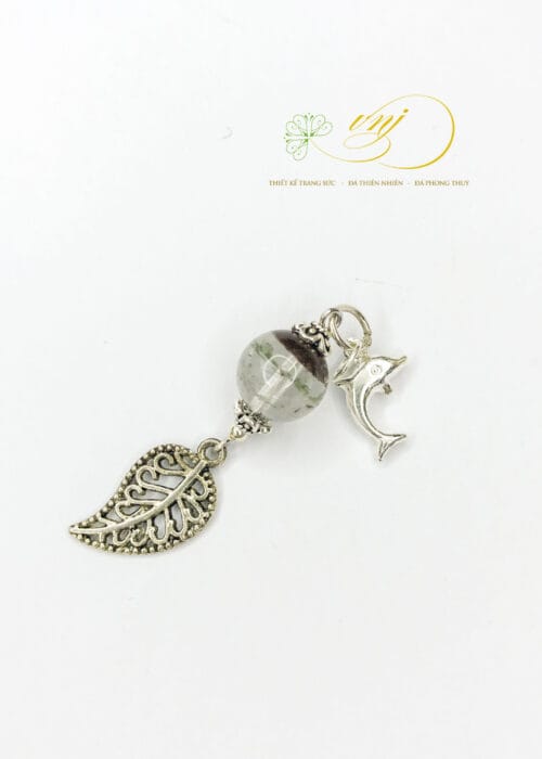 Charm Treo Đá Ưu Linh Mix Bạc C53