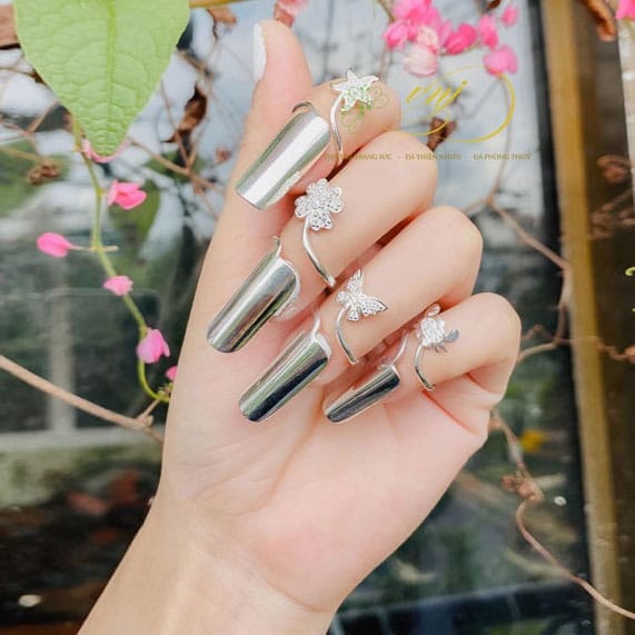 Móng Tay Trang Sức Handmade Bạc 925