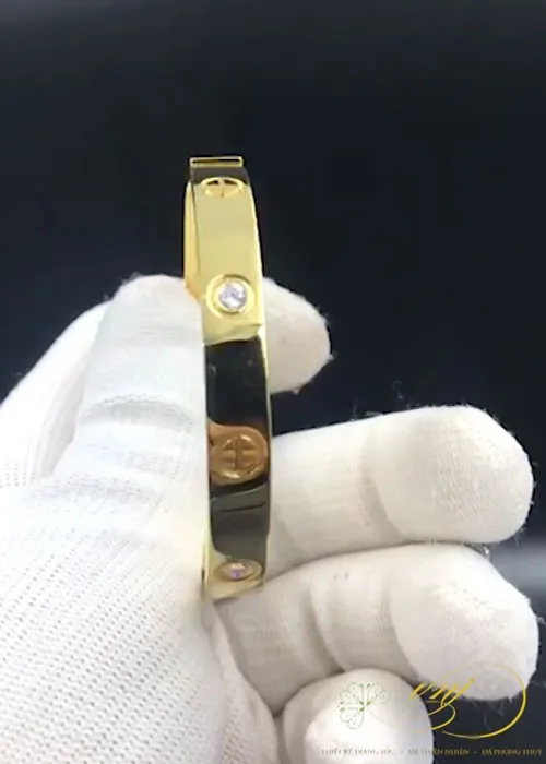 Vòng Tay Vàng Đính Cubic Zirconia