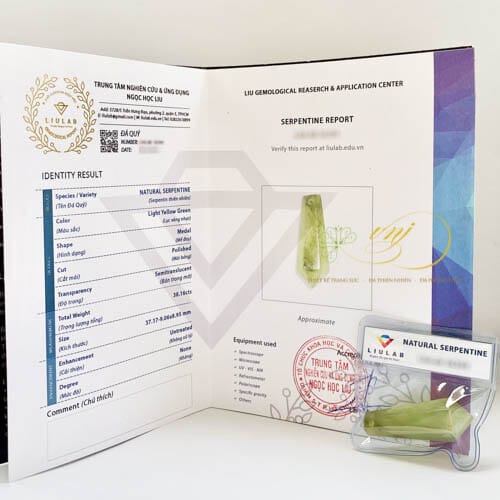 Đá Quý Thiên Nhiên đính Nhẫn Vnj 3