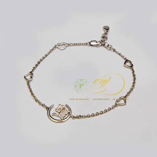Vòng Charm đá Mặt Trăng 
