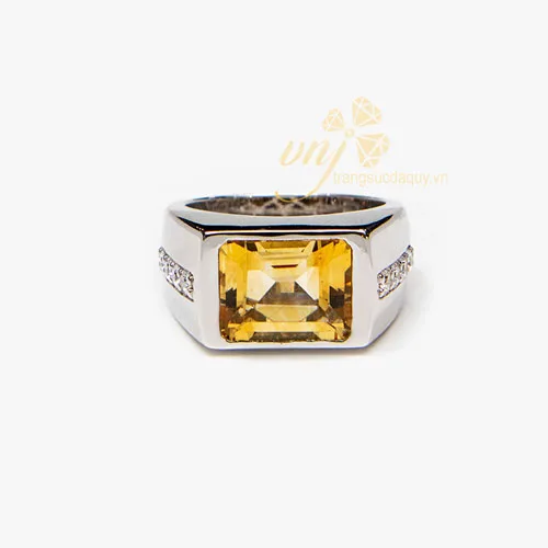 Nhẫn Đá Citrine NN26