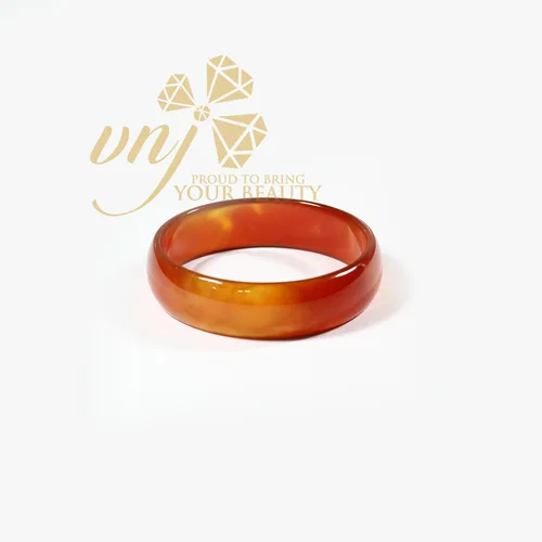 Nhẫn Mã Não đỏ Nguyên Khối