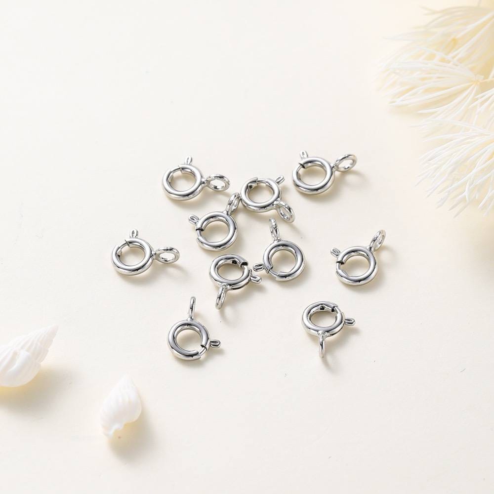 Charm Bạc Khoen Tròn K07