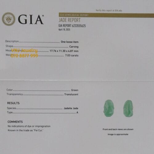 Apple Green Jadeite – Ngọc Phỉ Thúy Táo Xanh )