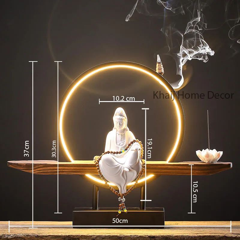 Tượng Gốm Tử Sa Kèm Đế Trắng