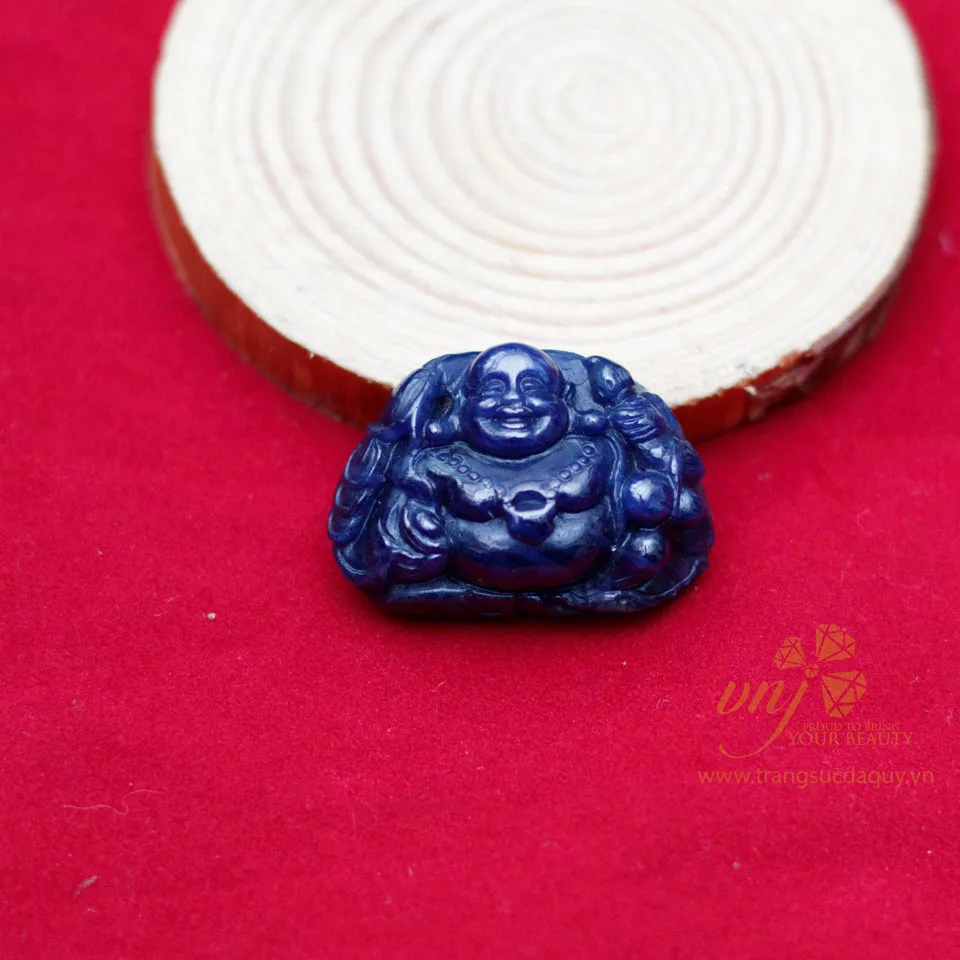 Tượng Phật Di Lặc Sapphire Blue Cao Cấp TS3