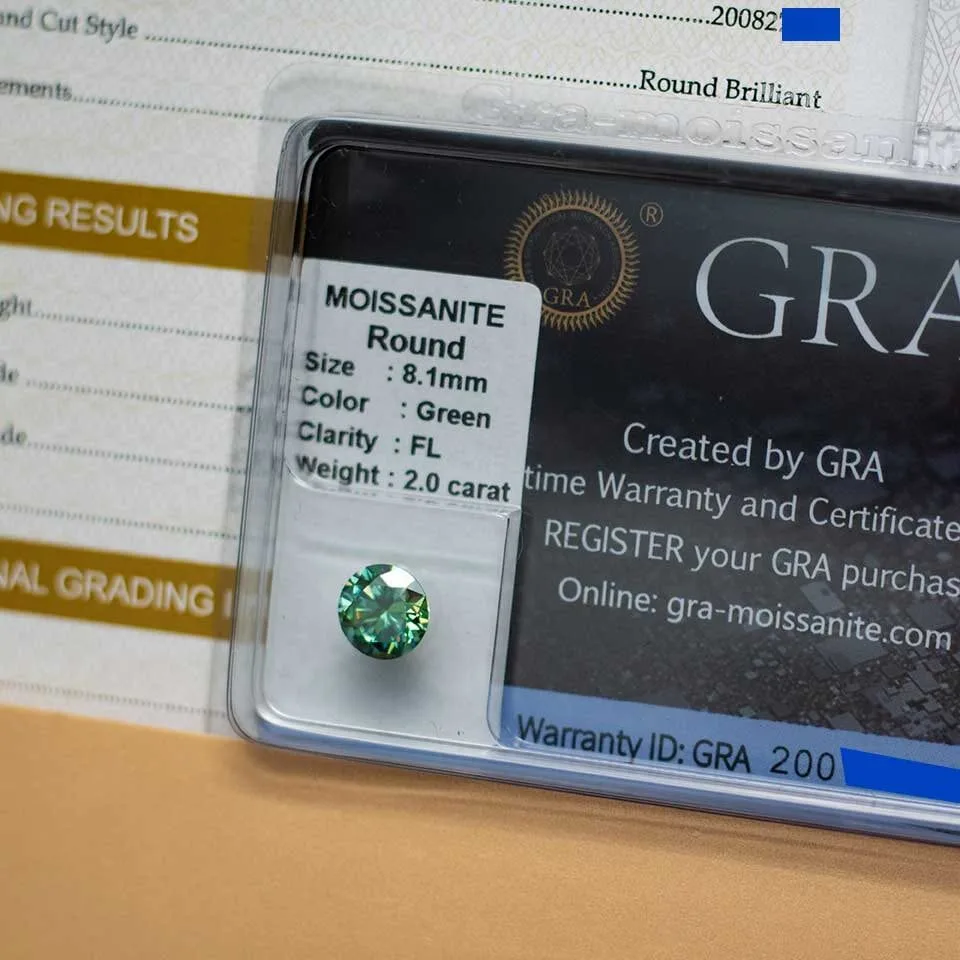 Moissanite Green