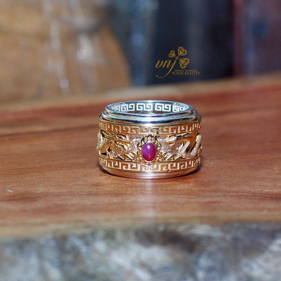 Nhẫn Rồng Rắn Long Lân Quy Phụng (3)