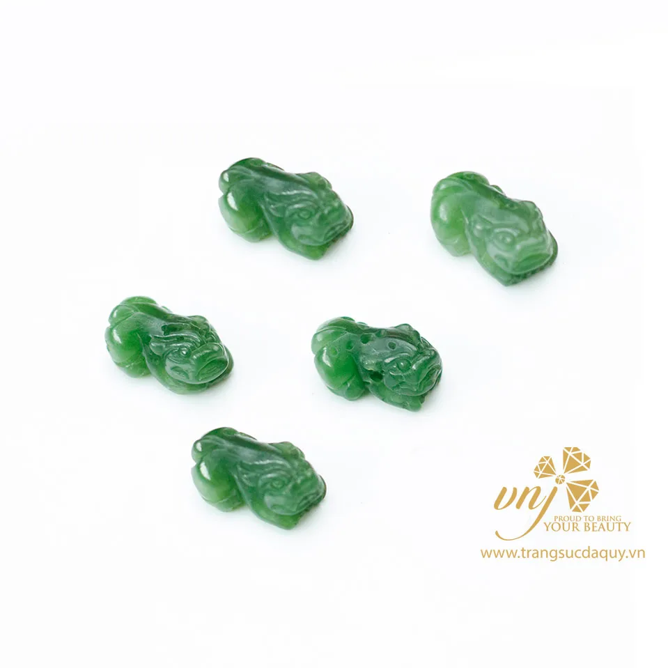 Tỳ Hưu Phong Thuỷ Ngọc Bích Nerphite Thiên Nhiên MTN18