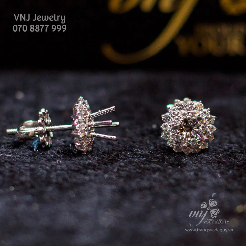 Bông Tai Kim Cương 