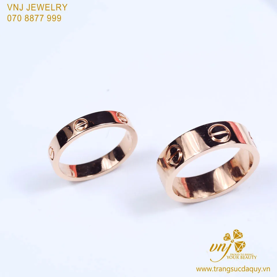 Nhẫn Cưới Hoa Văn Catier NC34