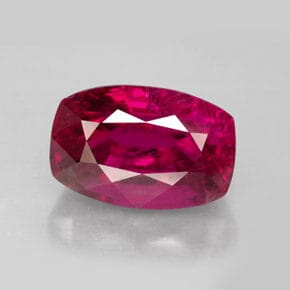 6.28ct Barrel Purplish Red Rubellite Tourmaline