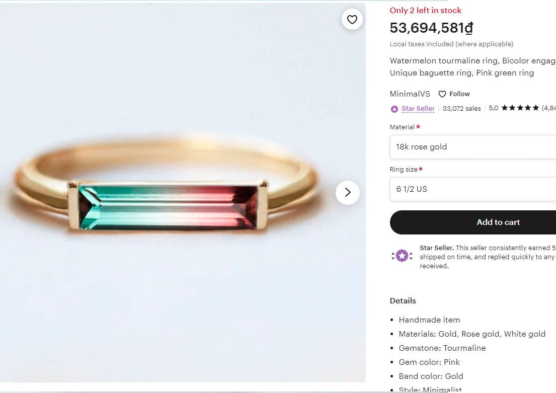 Bi Color Tourmaline