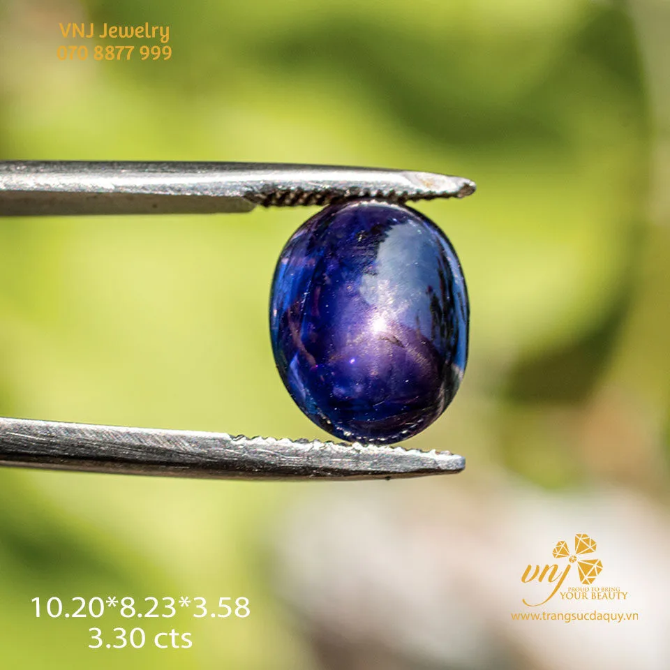 Sapphire Xanh Sao Thiên Nhiên (2)