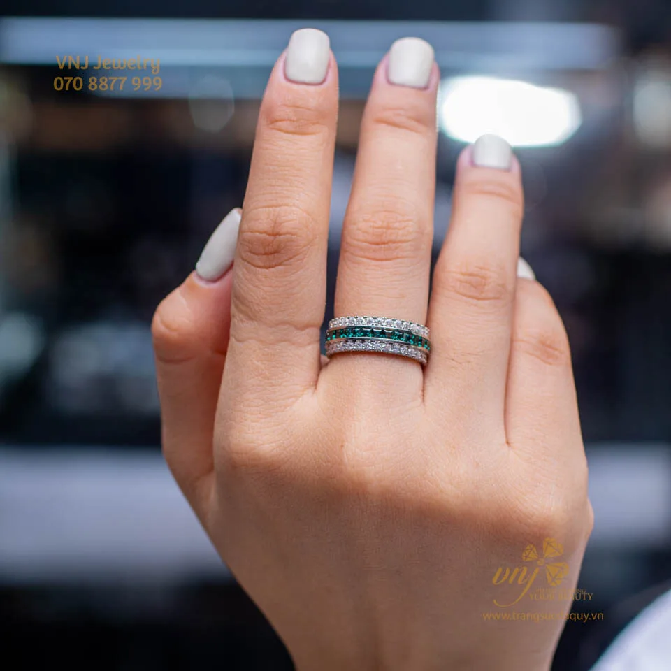 Nhẫn Rainbow Kim Cương 11