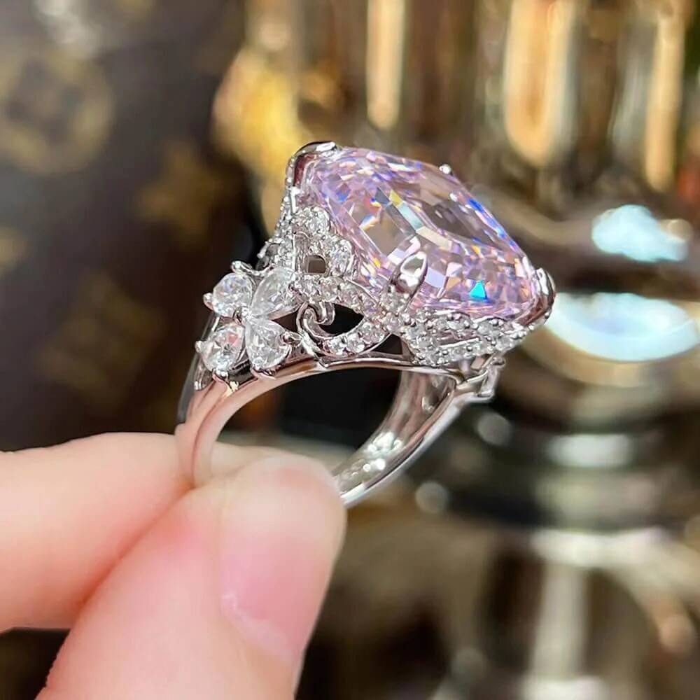 Sapphire Hồng Phấn Thiên Nhiên Vjs45