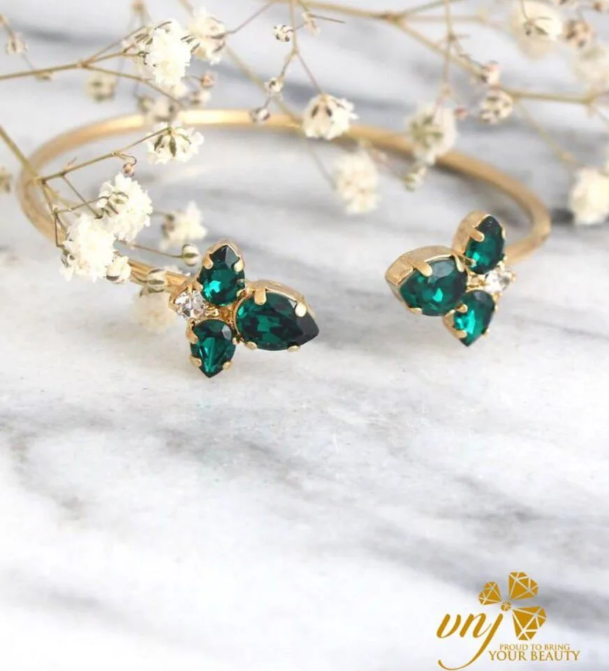 Vòng Cuff Đá Sapphire VDS3 2