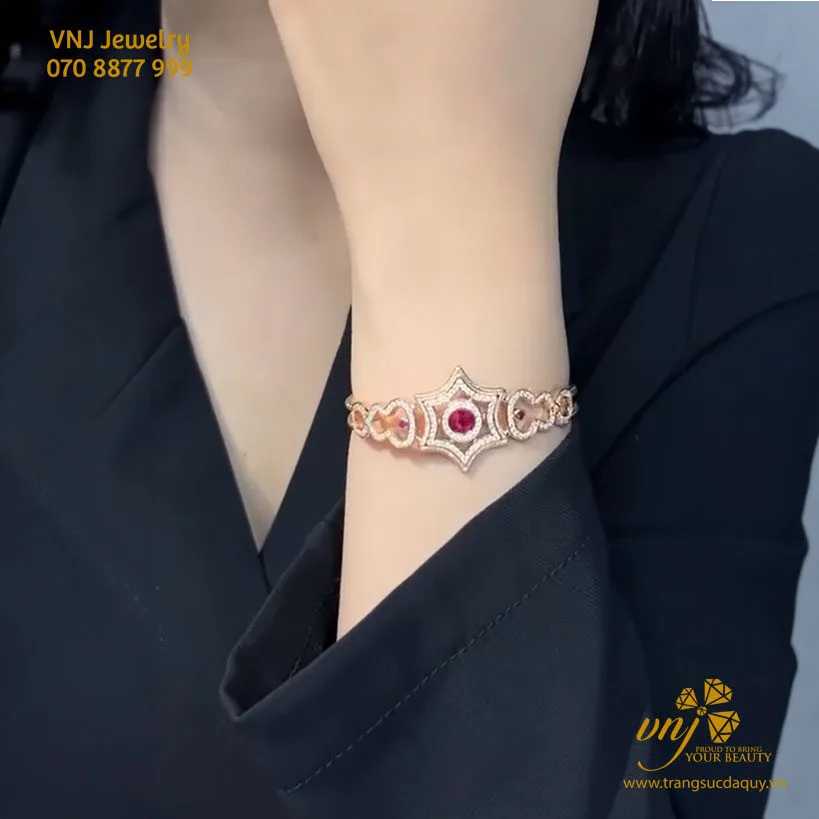 Lắc Tay Đá Garnet Ltg3 (3)