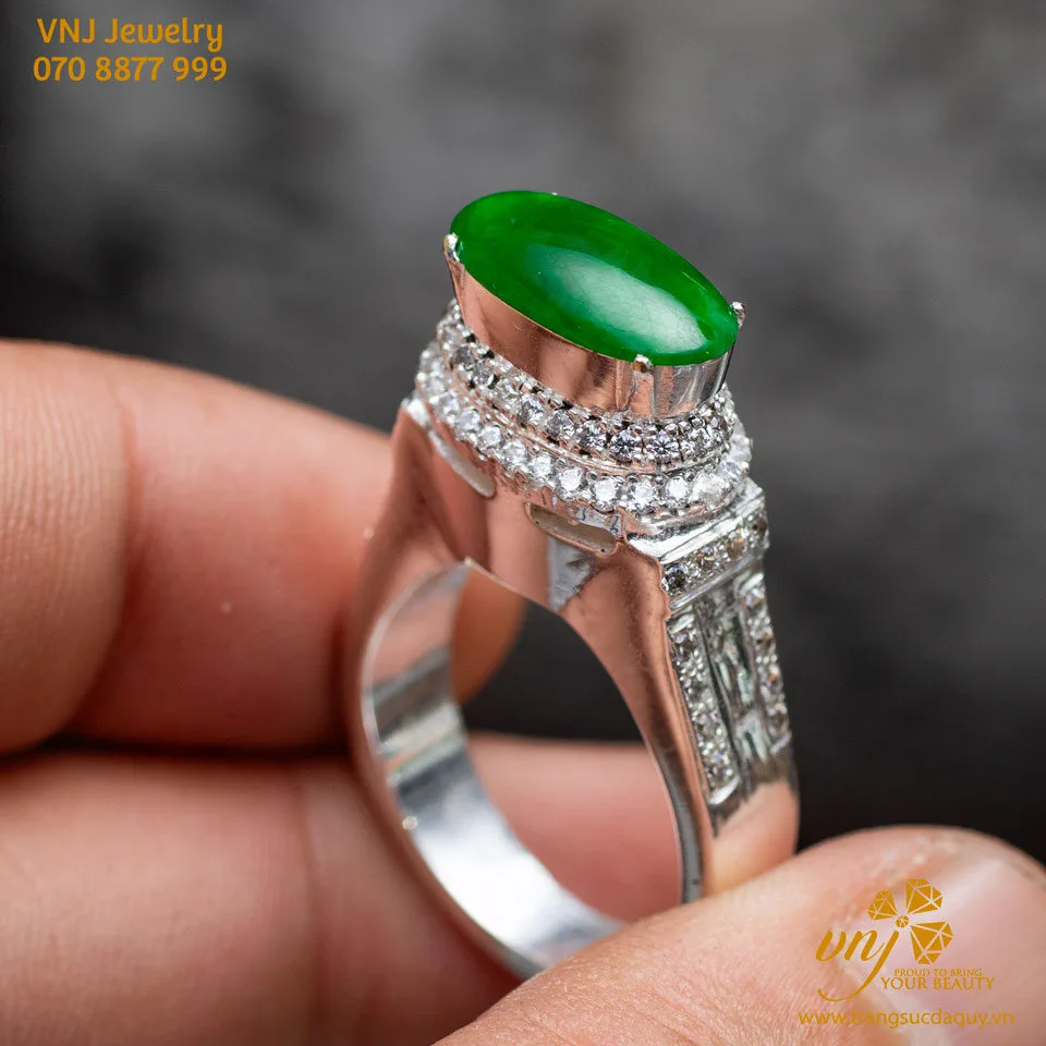 Nhẫn Đá Ngọc Phỉ Thuý Cao Cấp Nwj3 (3)