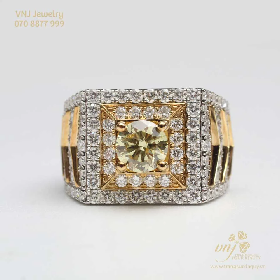 Nhẫn Vertu Kim Cương Thiên Nhiên Nm35 (sao Chép)