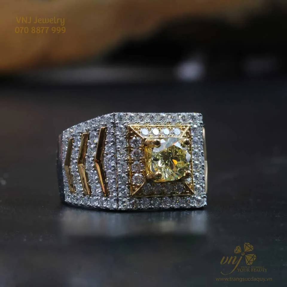 Nhẫn Vertu Kim Cương Thiên Nhiên Nm35 (sao Chép)