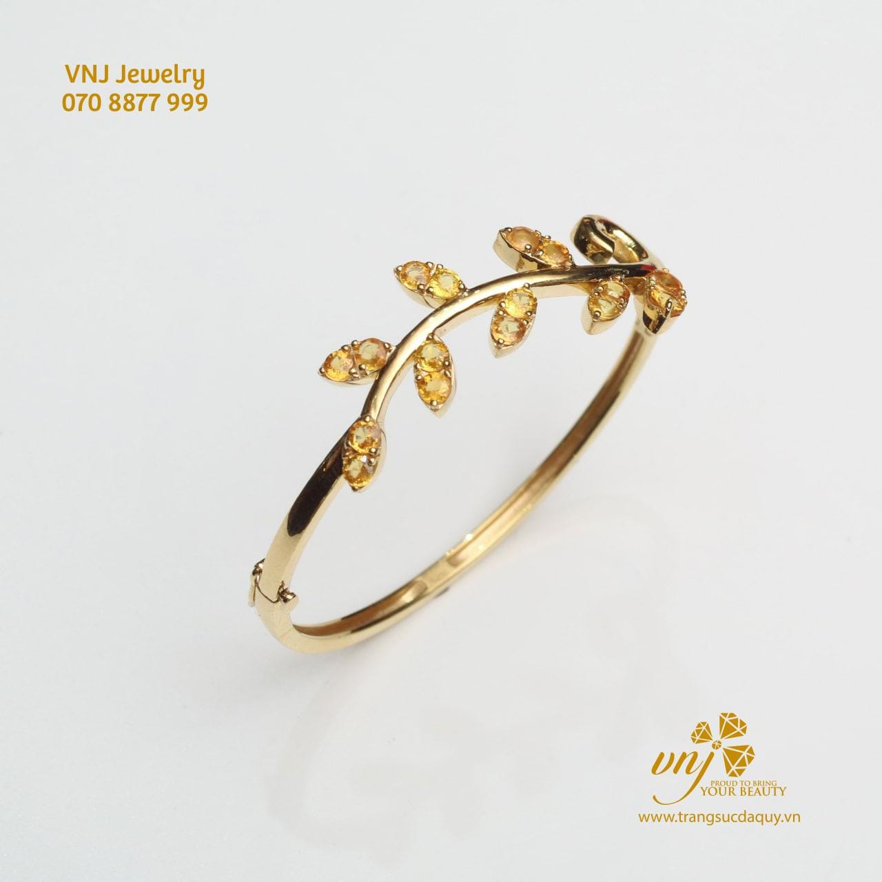 Lắc Tay Sapphire Vàng VDS5 - Ảnh 4