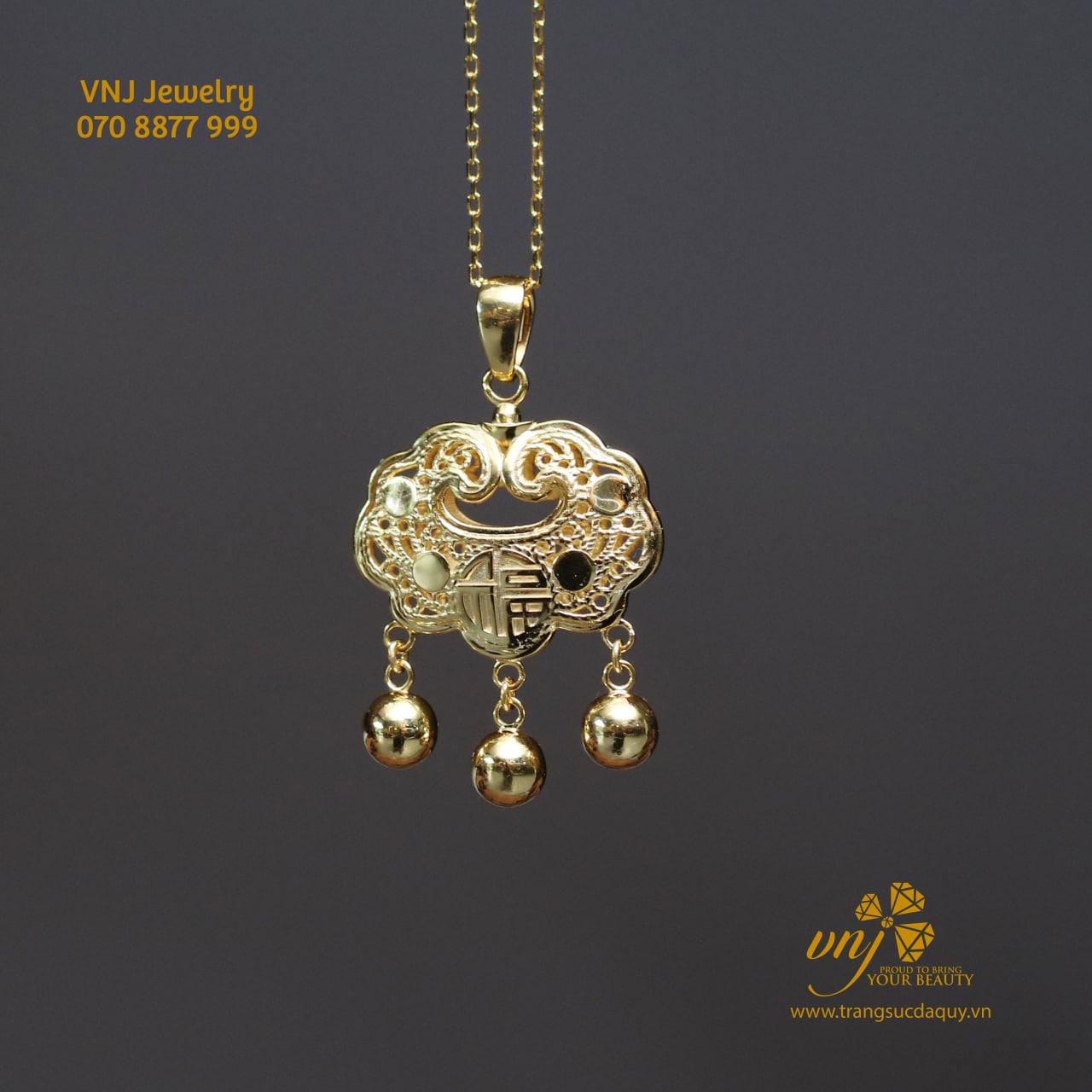 Mặt Dây Khóa Trường Mệnh MG1 - Ảnh 3