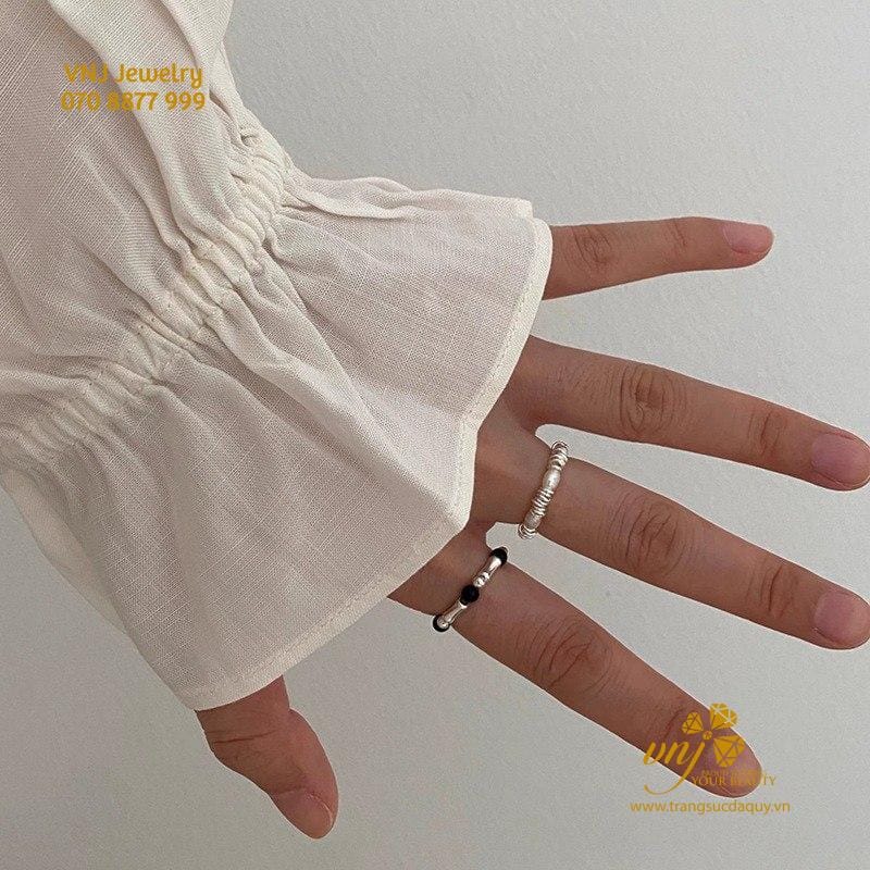 Nhẫn Ngọc Trai Thiên Nhiên NWNT4 - Ảnh 3