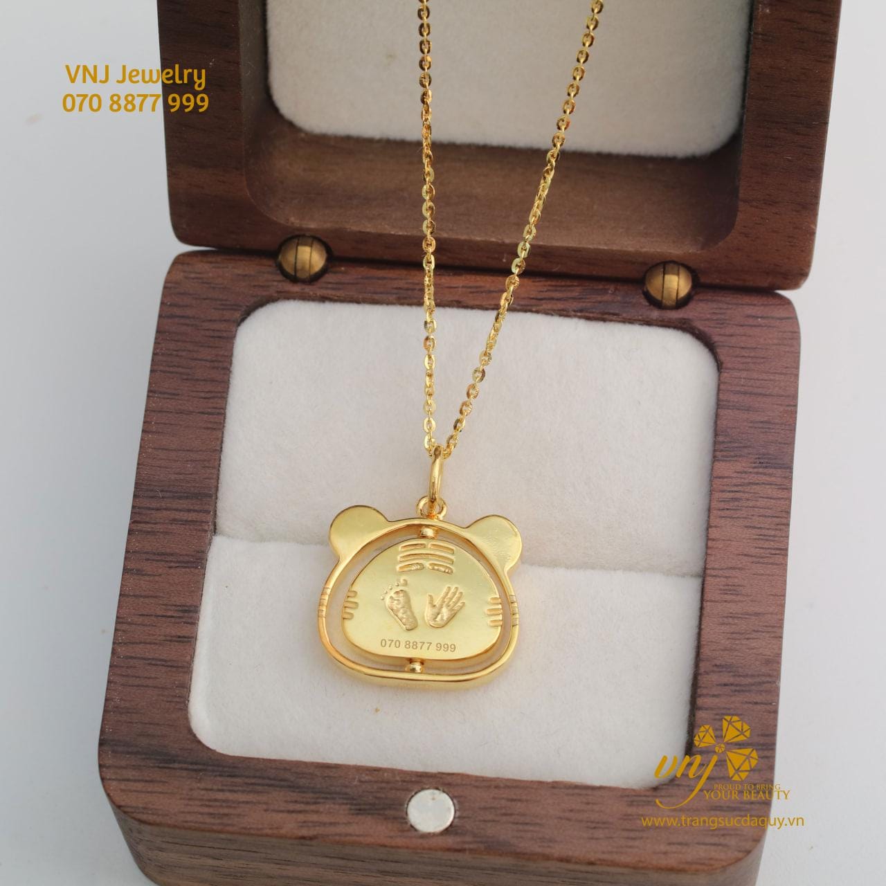 Mặt Dây Chuyền Khắc Tuổi & Năm Sinh Cho Bé MG2 - Ảnh 7