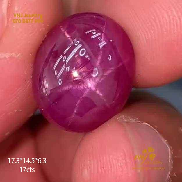 Ruby Sao Thiên Nhiên Vjr31