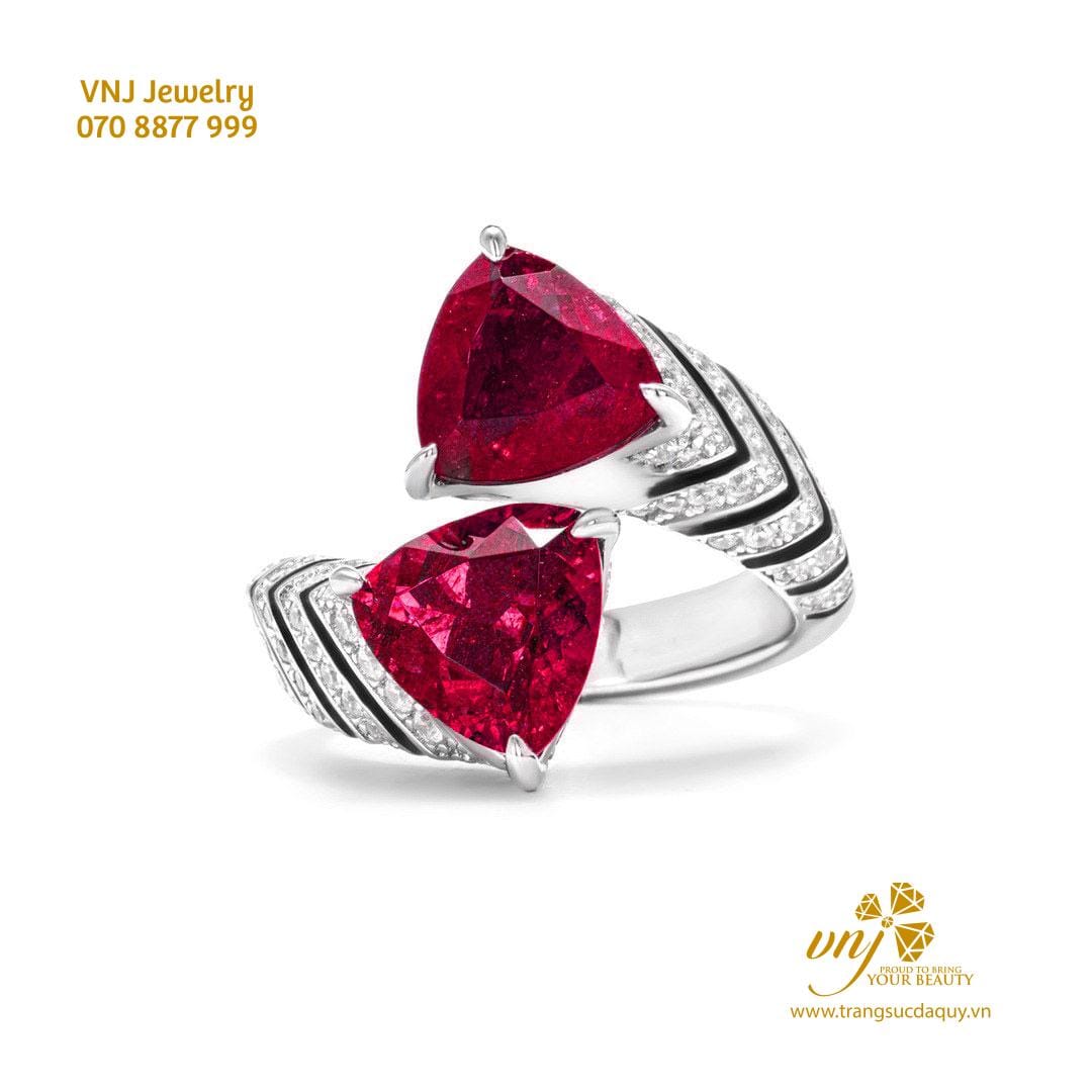 Bộ Trang Sức Đá Spinel Thiên Nhiên BSI1